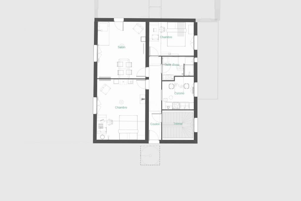 Le 135, Spacieux Entre Et Volcans Appartement *
